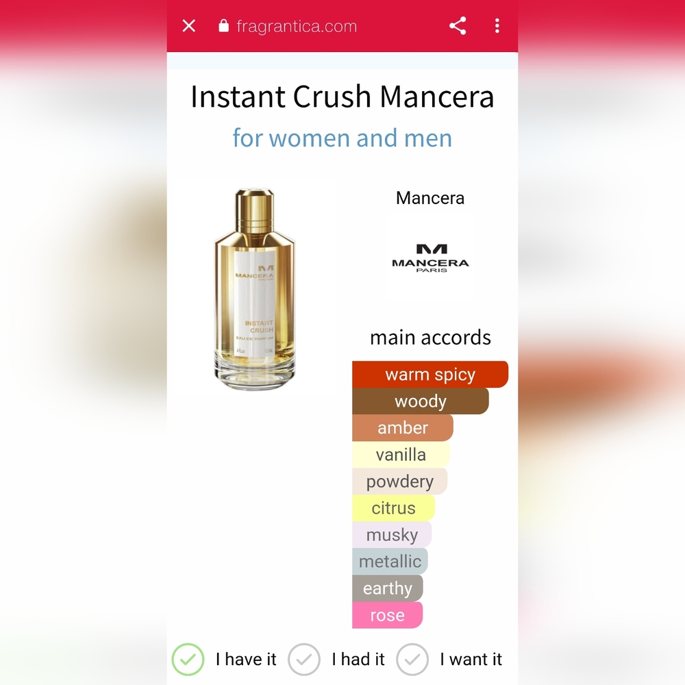 Mancera Instant Crush EDP